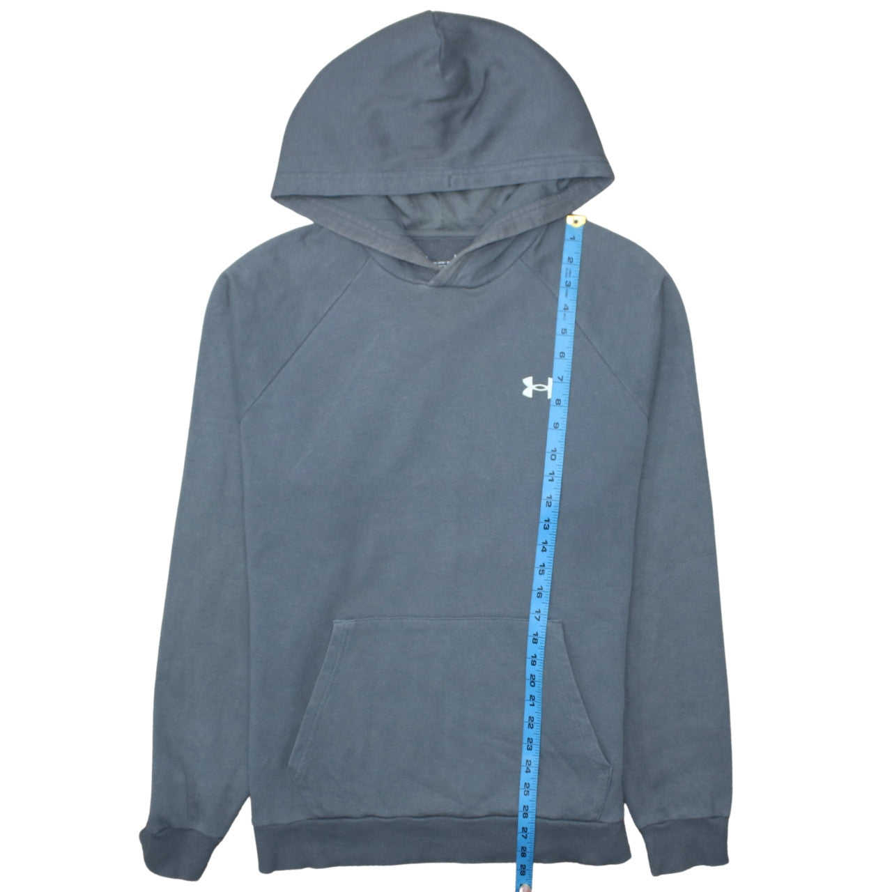 Under Armour Men's Grey Pullover Hoodie Size L ColdGear Fleece