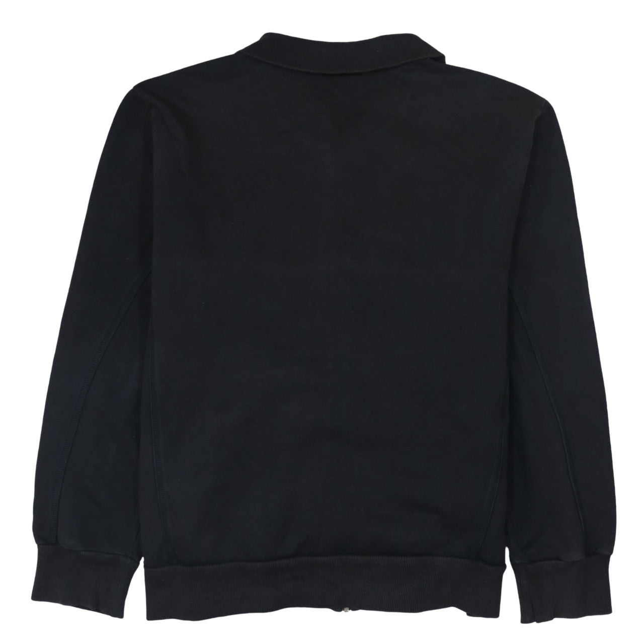 Puma Men's Black XL Full Zip Collared Sweatshirt with Logo