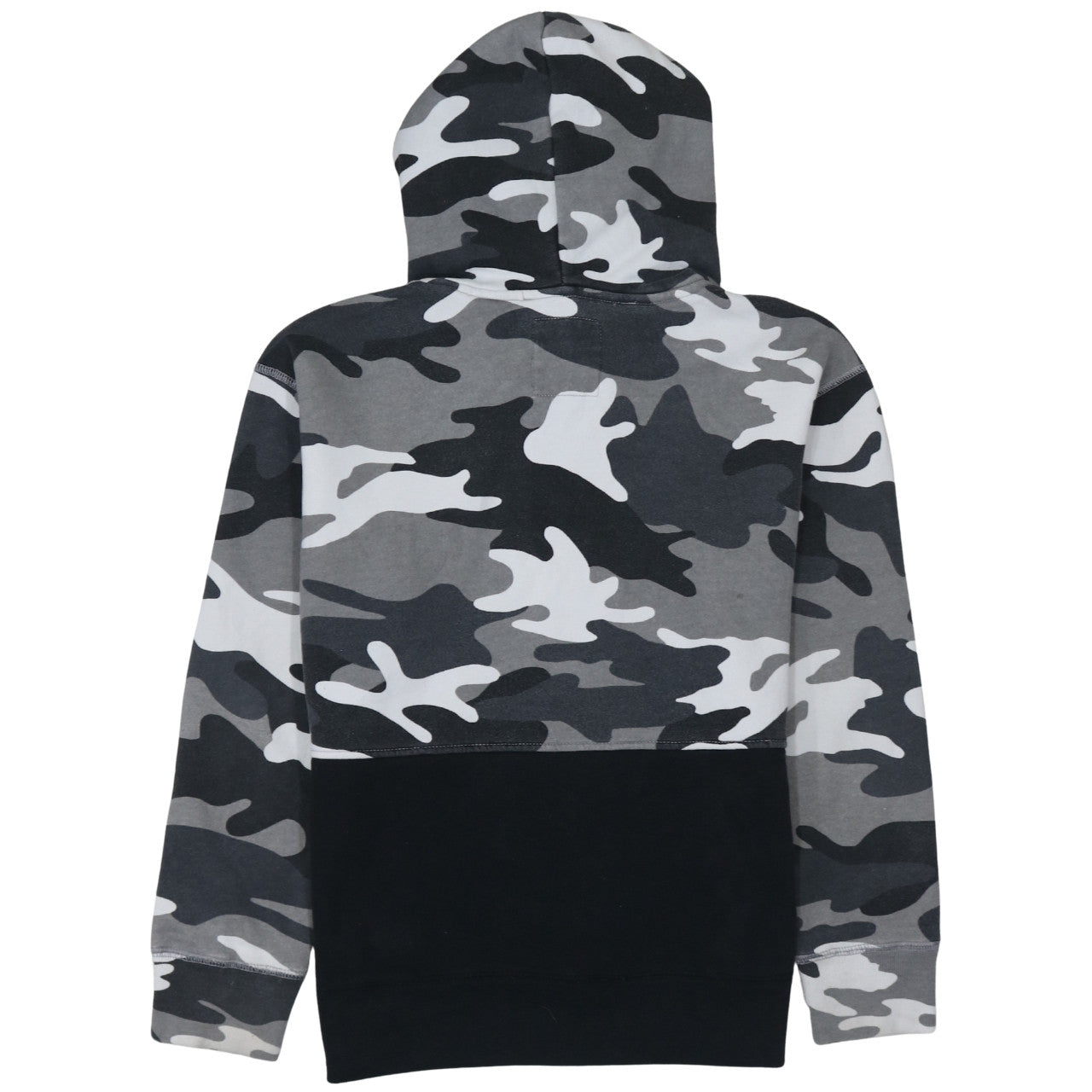 Hollister Men's Multicoloured Camo Pullover Hoodie XS