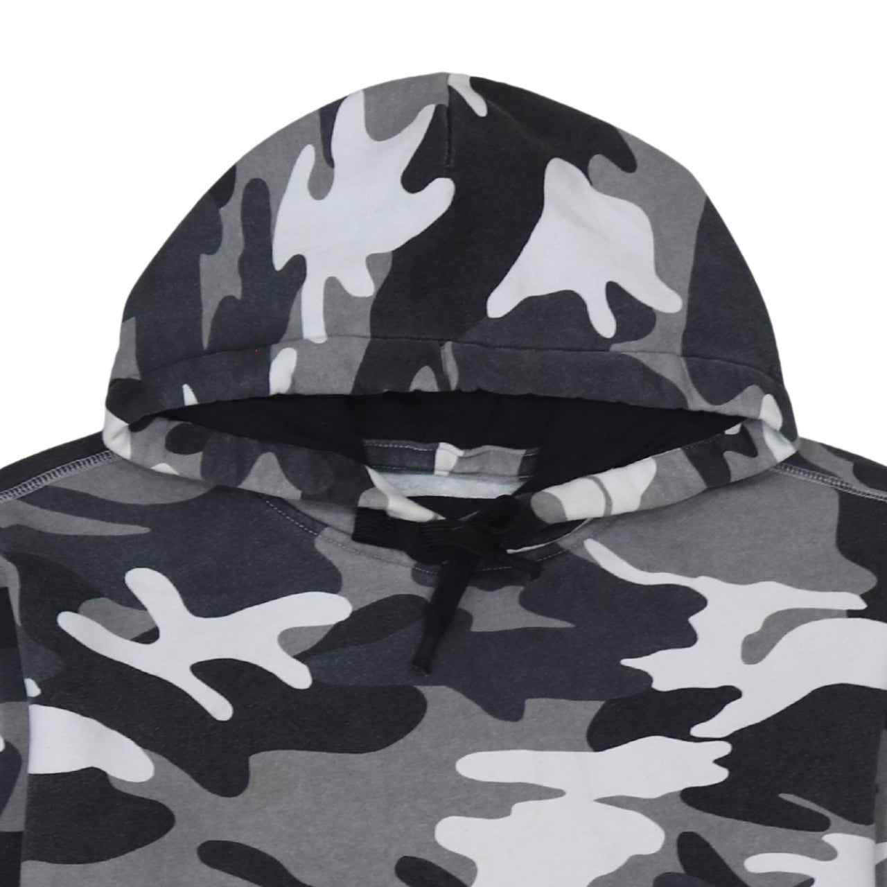 Hollister Men's Multicoloured Camo Pullover Hoodie XS