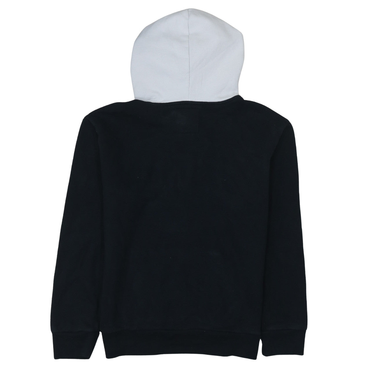 Hollister Women’s Black and White Pullover Hoodie XS