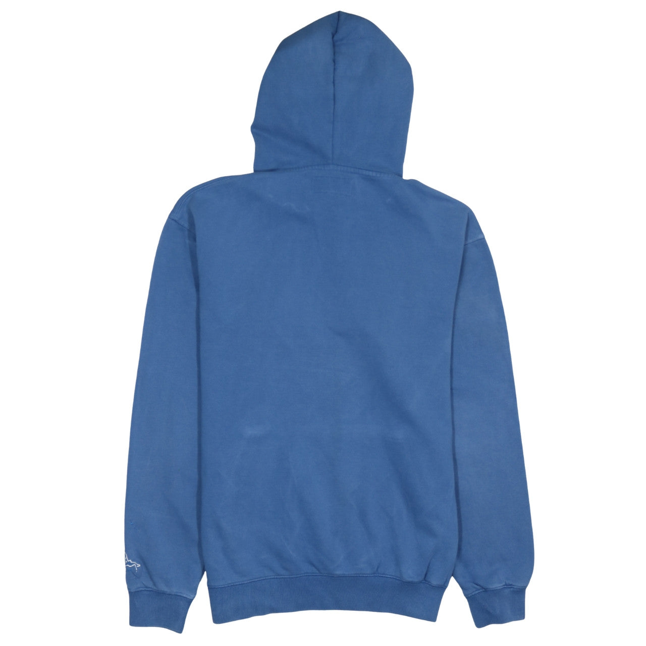 Kappa Men's Blue Pullover Hoodie Large Regular Fit Logo Sportswear
