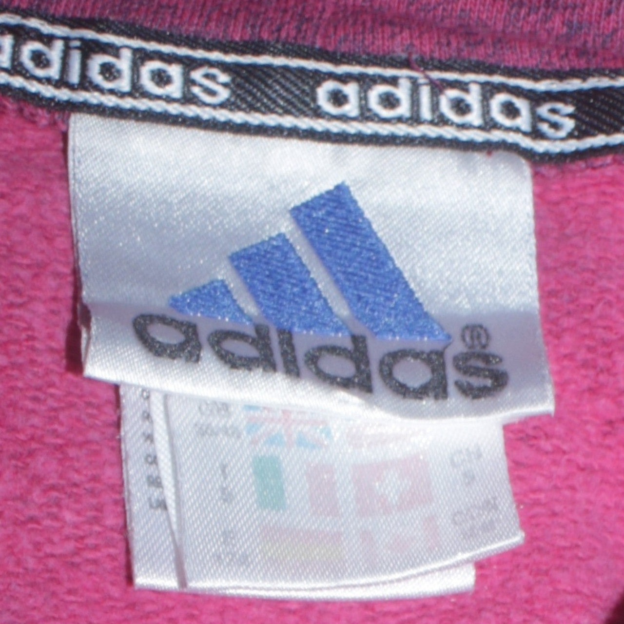 Adidas Men’s Purple Full Zip Hoodie Size M Fleece Casual Sportswear