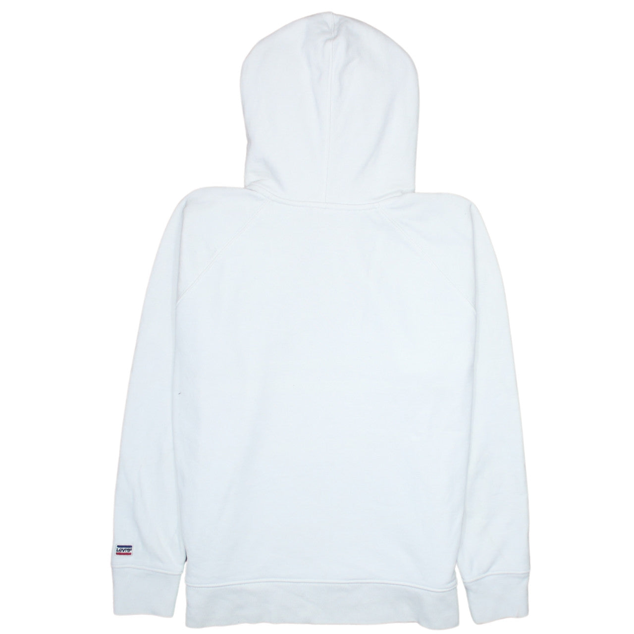 Levi's Men's White Logo Pullover Hoodie Size L