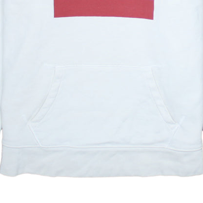 Levi's Men's White Logo Pullover Hoodie Size L