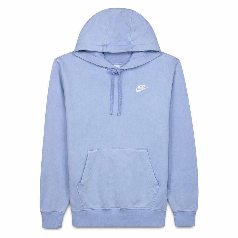 Nike Women's Blue Pullover Hoodie XS Relaxed Fit Cotton Blend