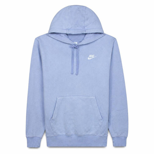 Nike Women's Blue Pullover Hoodie XS Relaxed Fit Cotton Blend