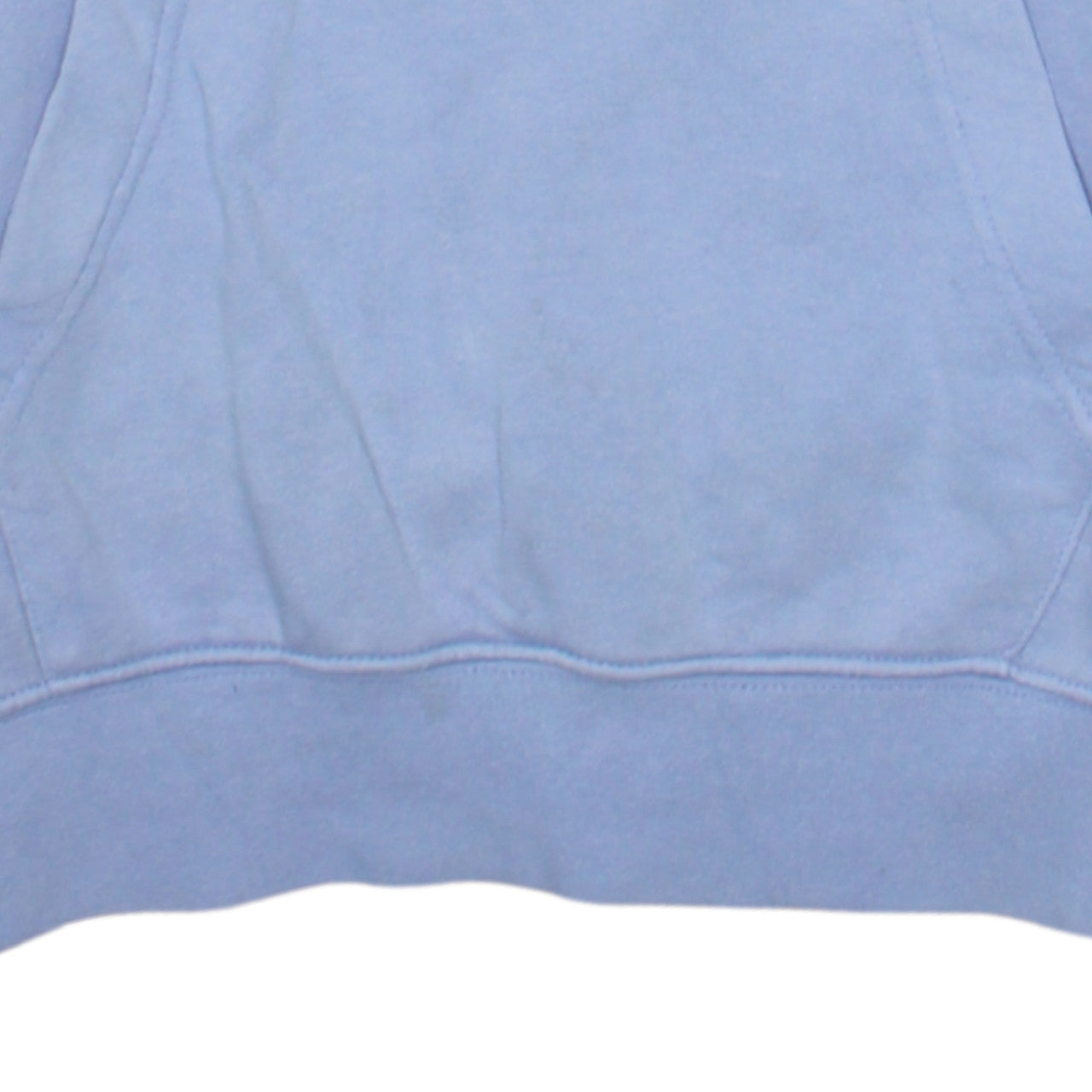 Nike Women's Blue Pullover Hoodie XS Relaxed Fit Cotton Blend