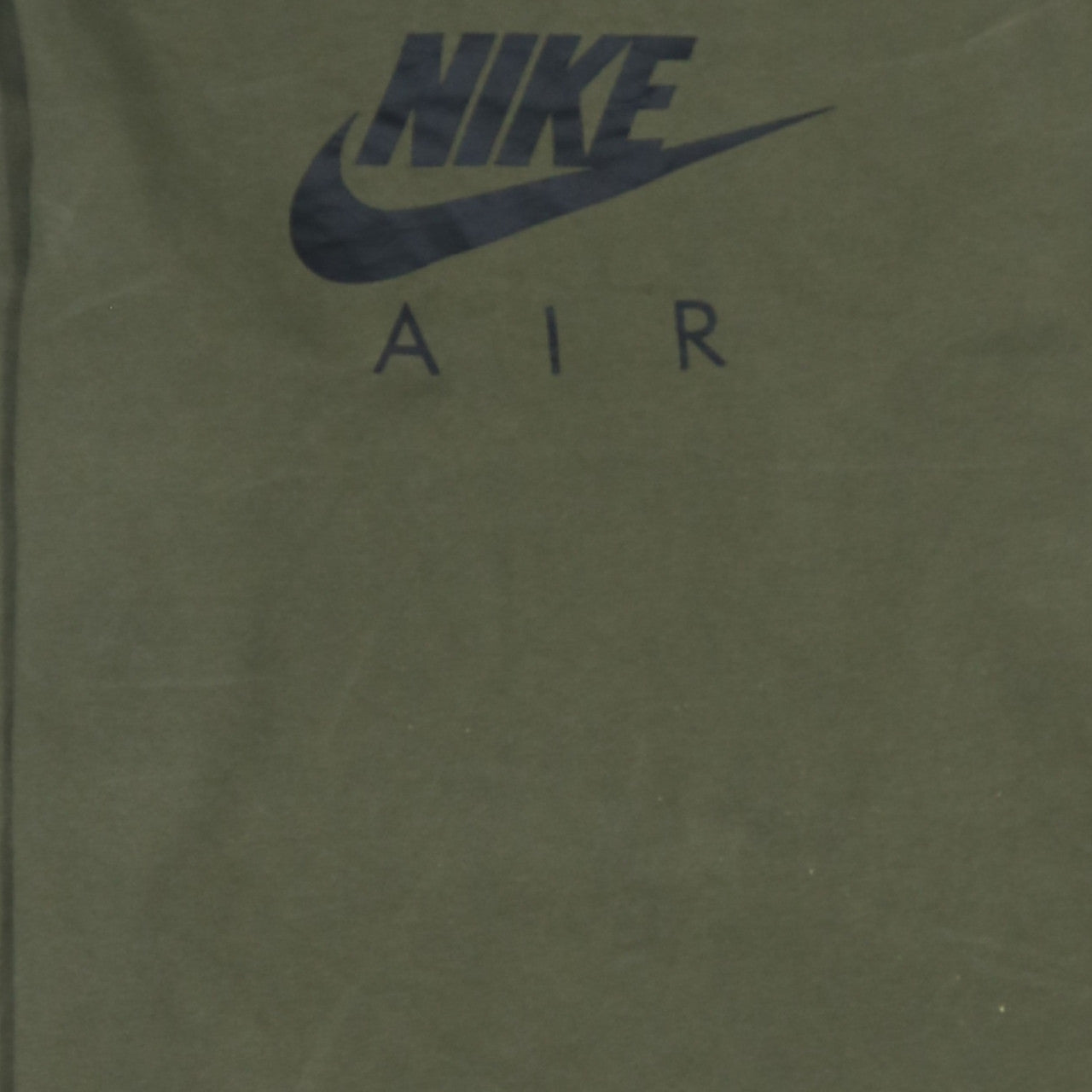 Nike Men's Green XS Pullover Sweatshirt Crew Neck Logo Cotton Top