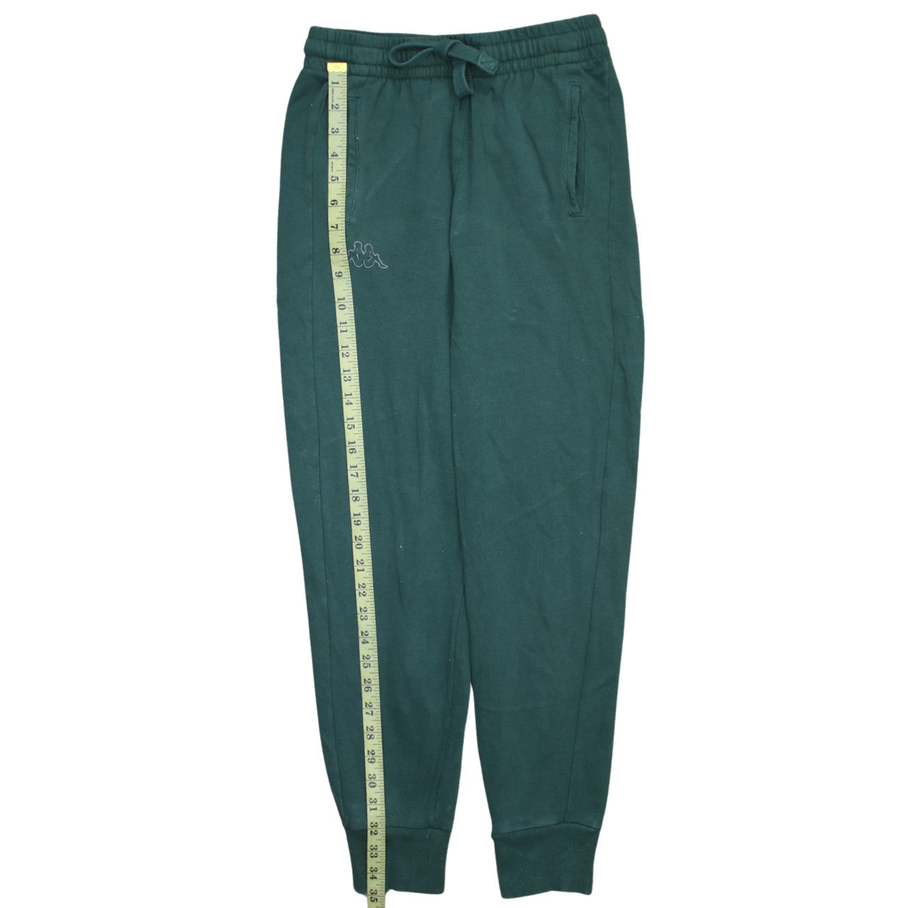 Kappa Men's Green Jogger Trousers Small Regular Fit