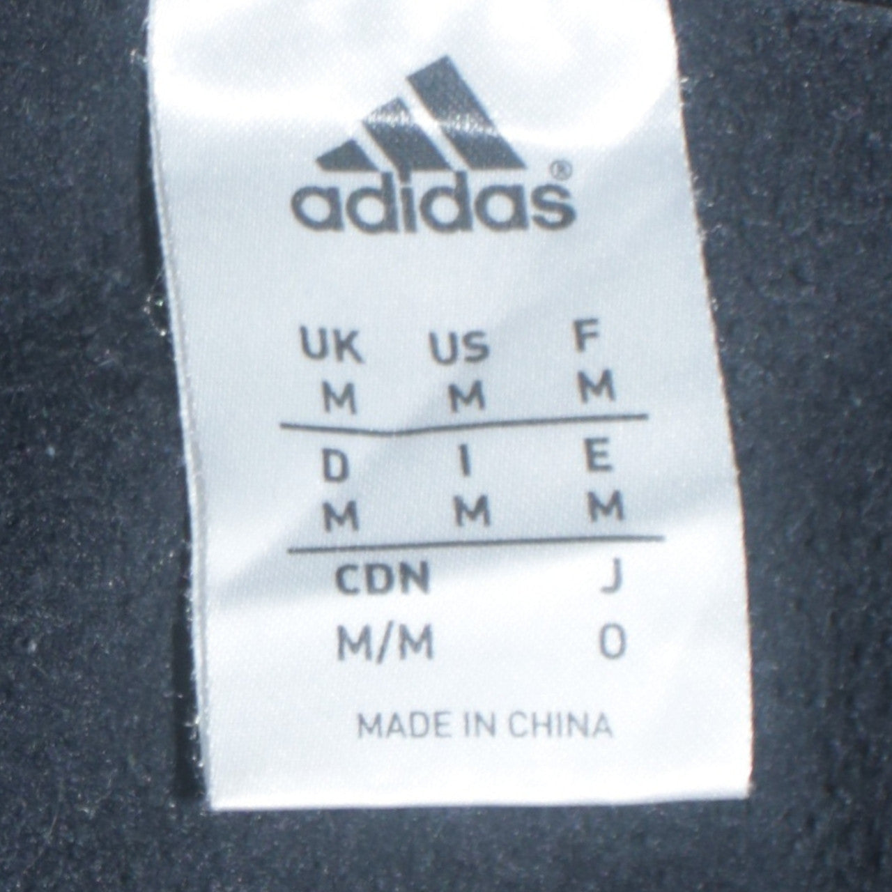 Adidas Men’s Black Venezuela FVF 1/2 Zip Sweatshirt M Regular Fit