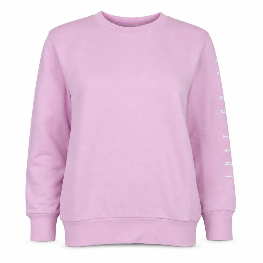 Nike Women’s Pink Dri-Fit Crew Neck Pullover Sweatshirt Size M