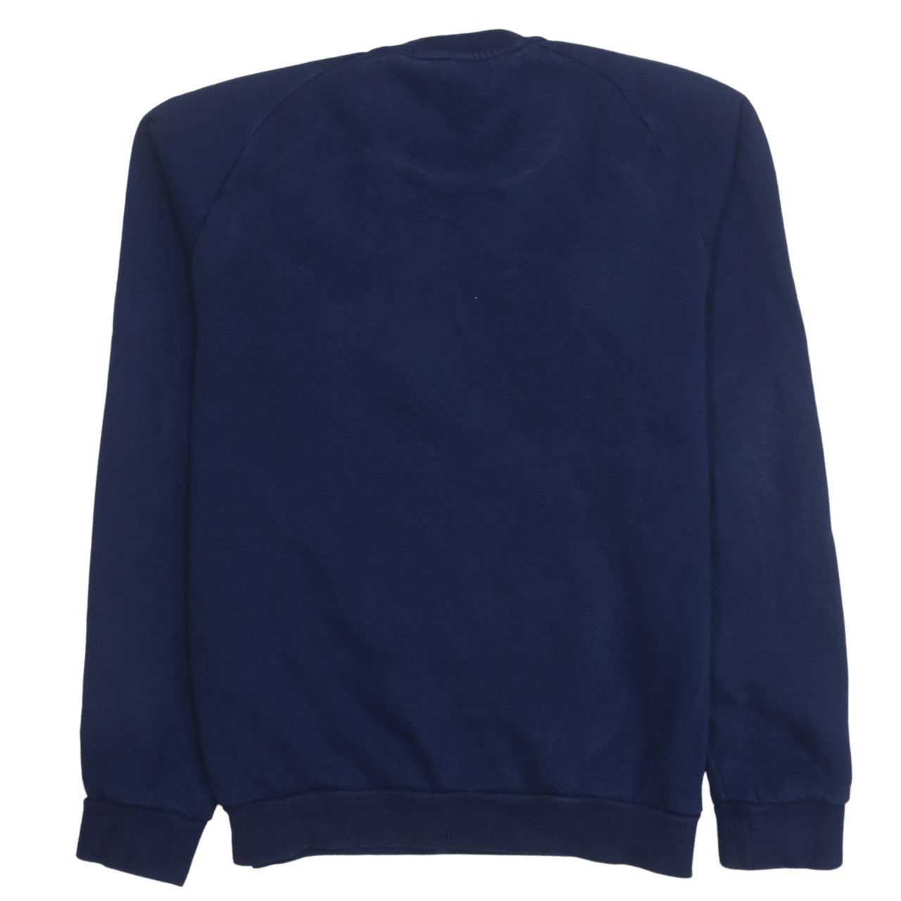 Adidas Men's Blue Pullover Sweatshirt Small Embroidered Sports Crest