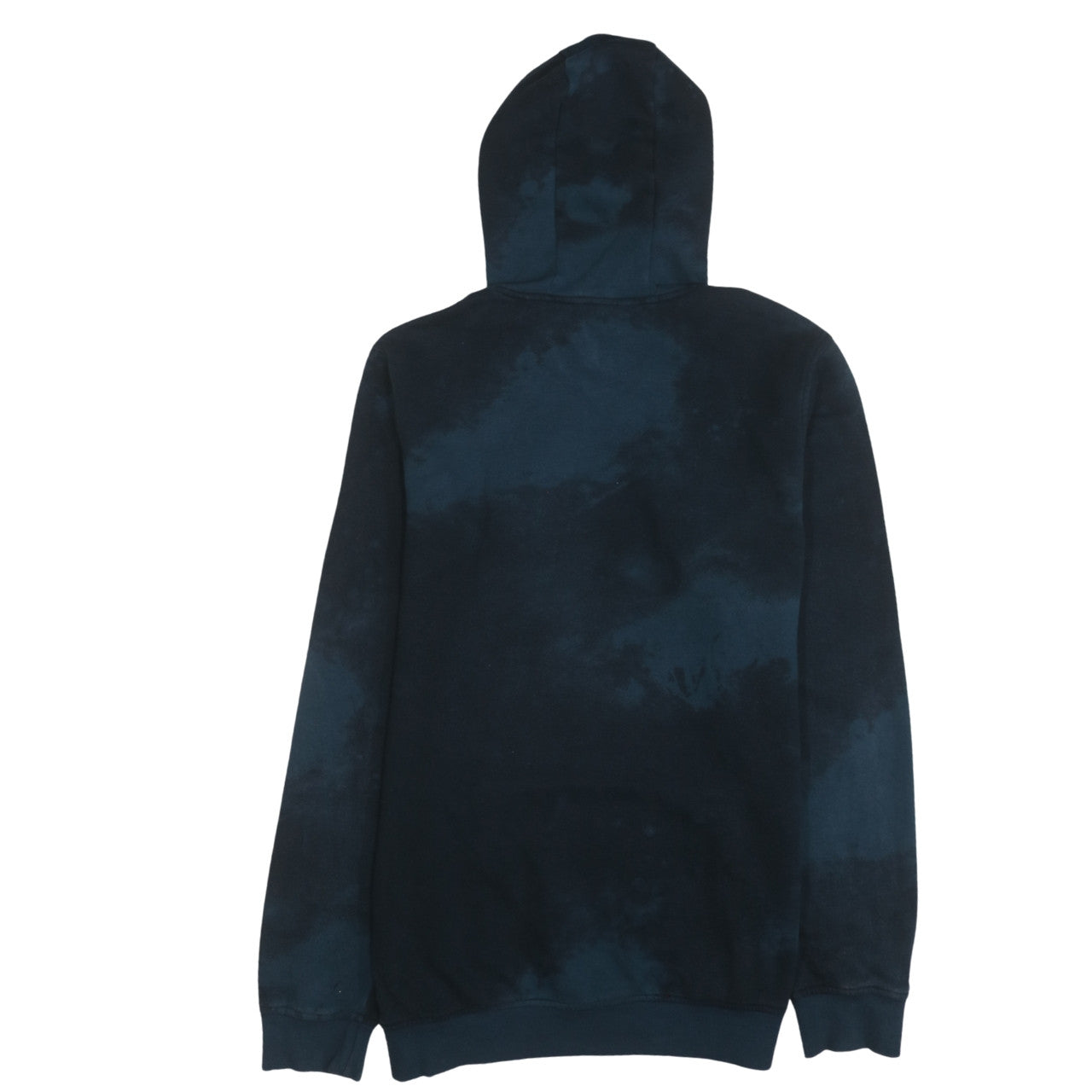 Adidas Men's Blue Pullover Hoodie Medium Graphic Print Fleece