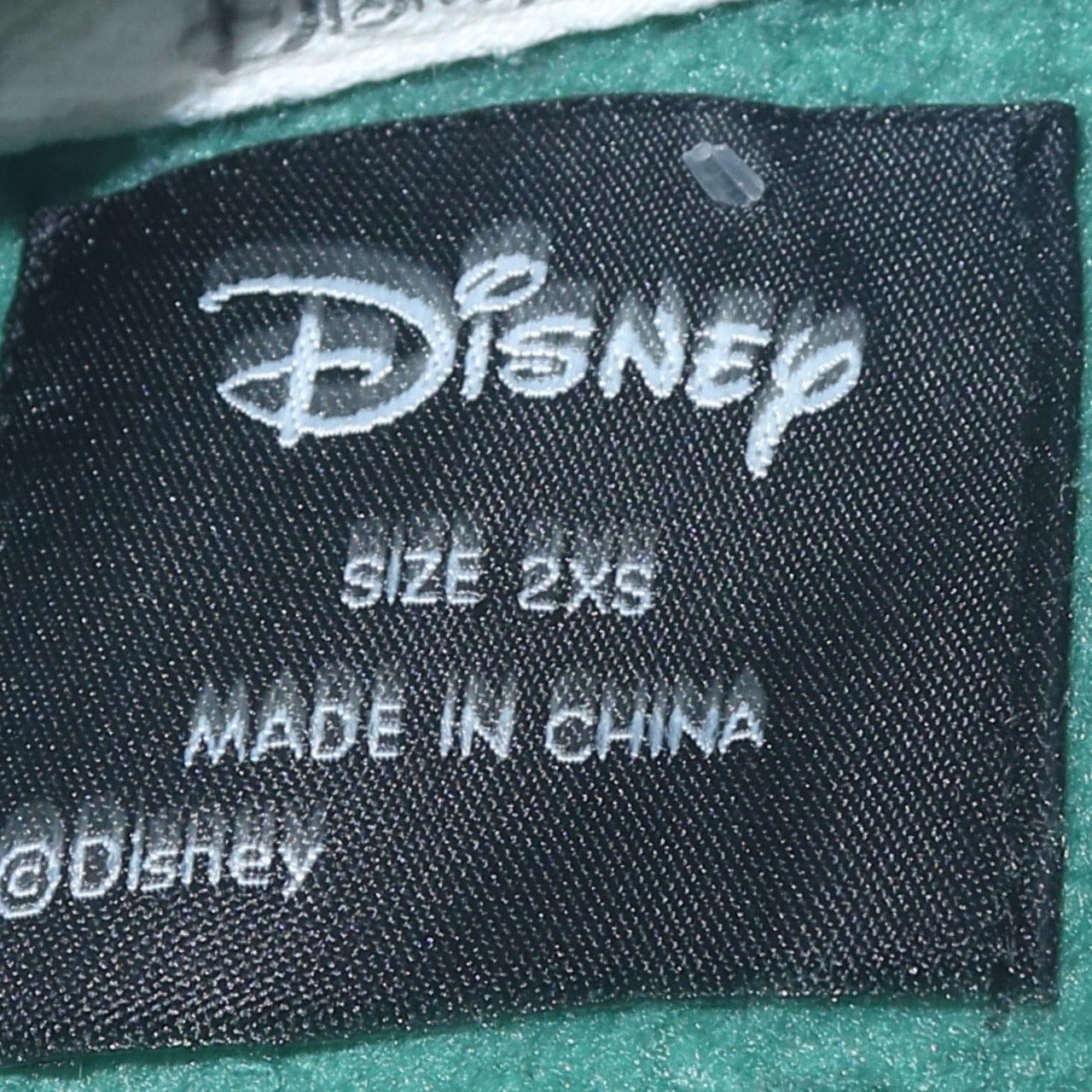 Disney x Primark Womens Green Mickey Mouse Pullover Sweatshirt 2XS