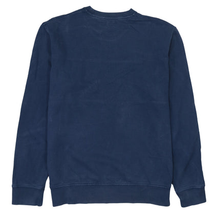 Levi's Mens Blue Logo Crew Neck Pullover Sweatshirt Size L