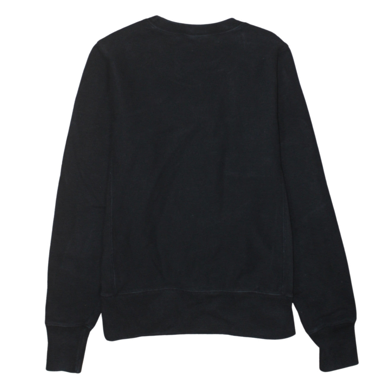 Champion Men's Black Small Reverse Weave Pullover Sweatshirt