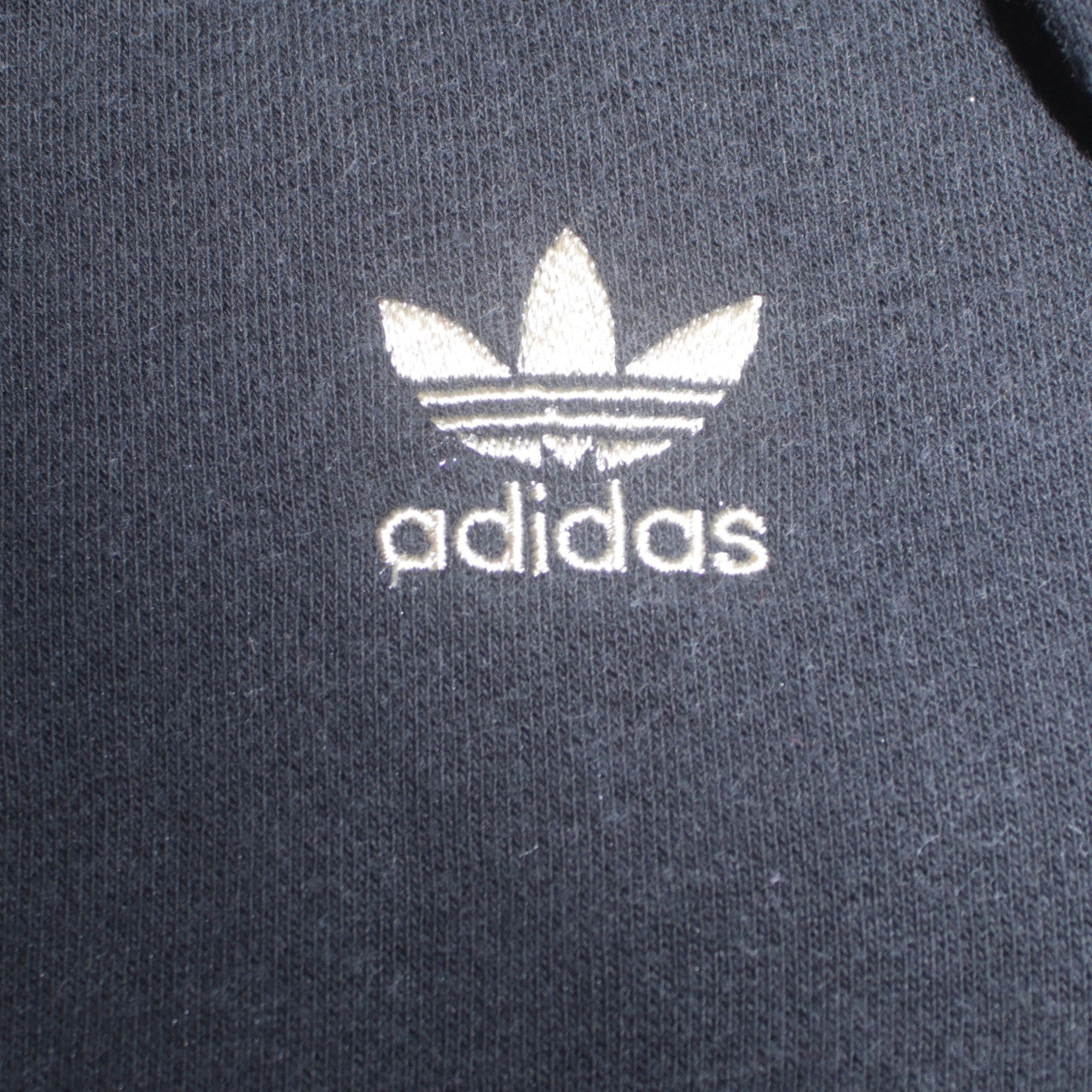 Adidas Womens Black Pullover Hoodie Size 12 Logo Graphic