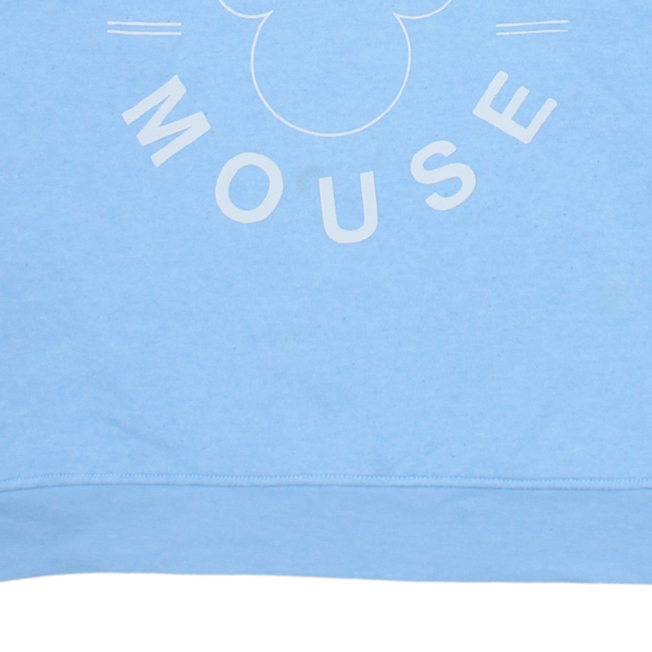 Disney Women Blue Mickey Mouse Pullover Sweatshirt XS