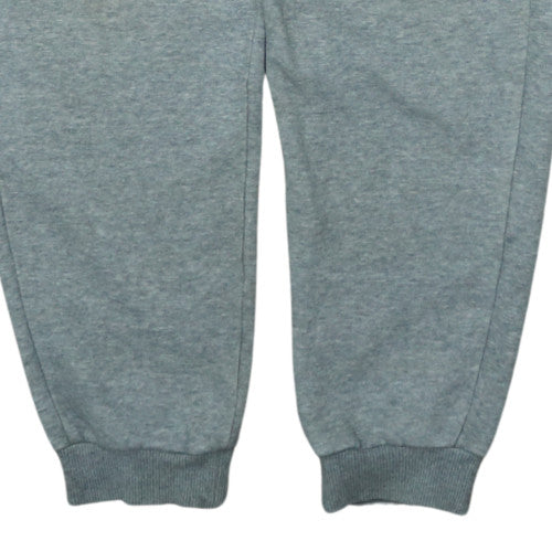 Puma Boys Grey 13-14 Years Jogger Sweatpants with Elastic Waist