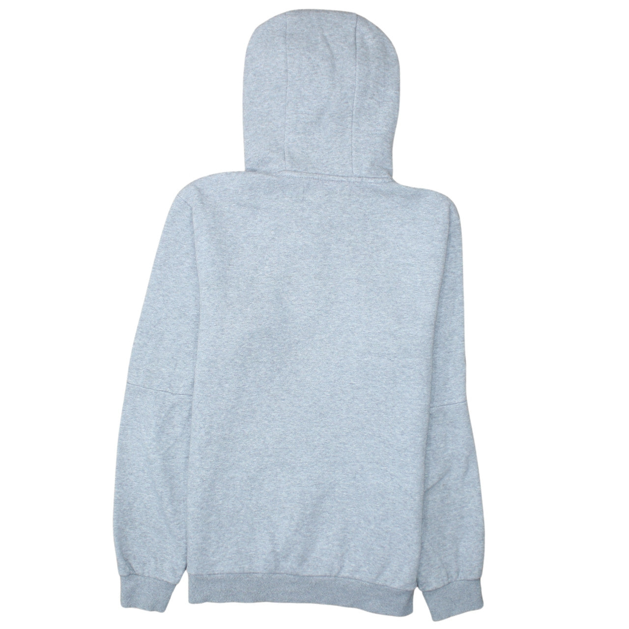 Adidas Mens Grey 1/2 Zip Hooded Sweatshirt S Regular Fit