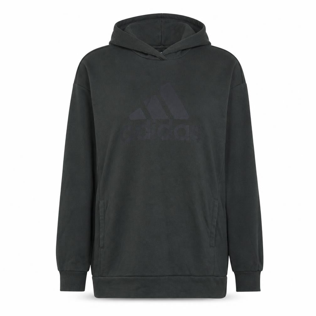 Adidas Women’s Black Pullover Hoodie Sweatshirt Size M 12-14