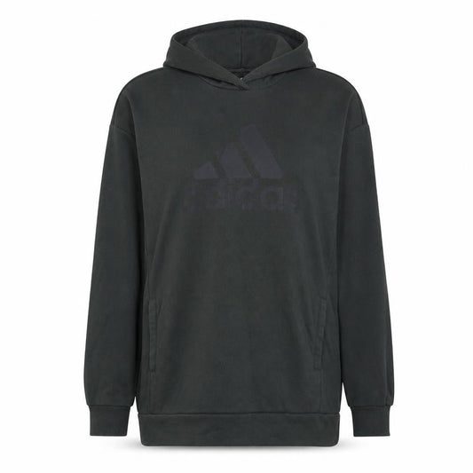 Adidas Women’s Black Pullover Hoodie Sweatshirt Size M 12-14