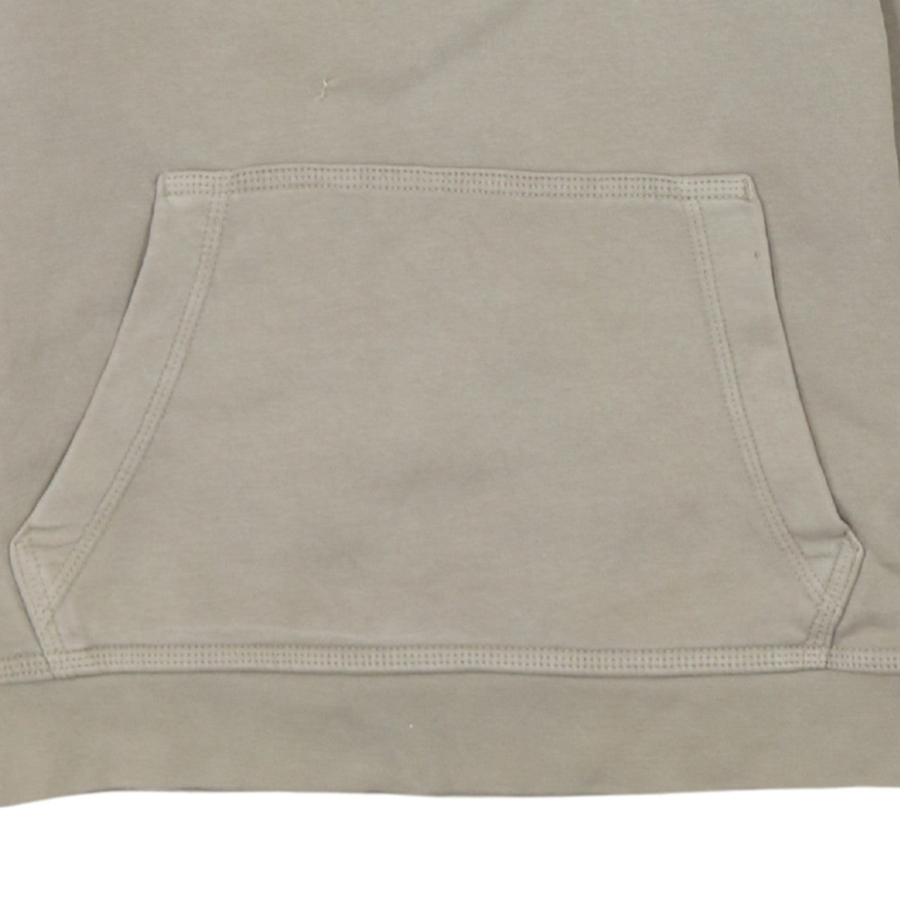 Nike Boys Beige Pullover Hoodie L 147-158cm Long Sleeve Graphic Logo