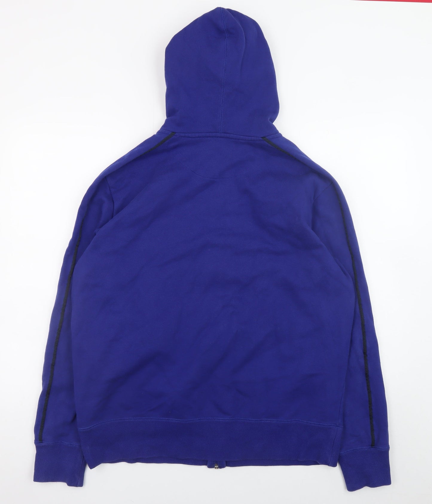 Nike Men's Blue Full Zip Hoodie Size L Sports Fleece