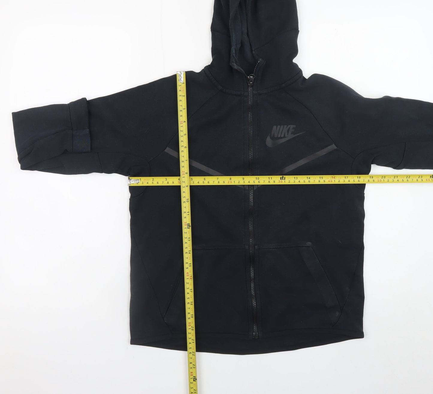 Nike Teens Black Full Zip Hoodie L Fleece Sportswear