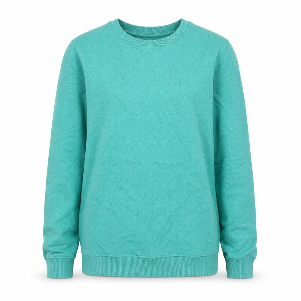 Remill Women’s Green Organic Cotton Pullover Sweatshirt Size 8