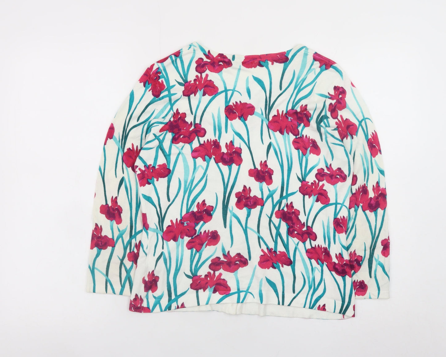 Precis Petite Women's Multicoloured Floral Cardigan Medium