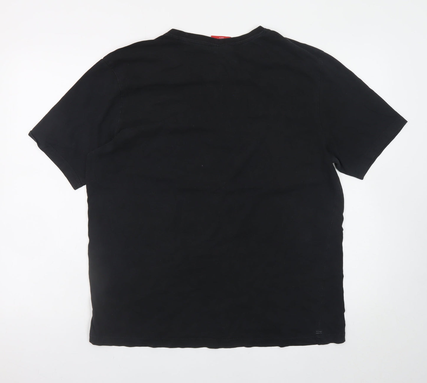 Slazenger Men's Black Crew Neck L Lightweight Cotton T-Shirt