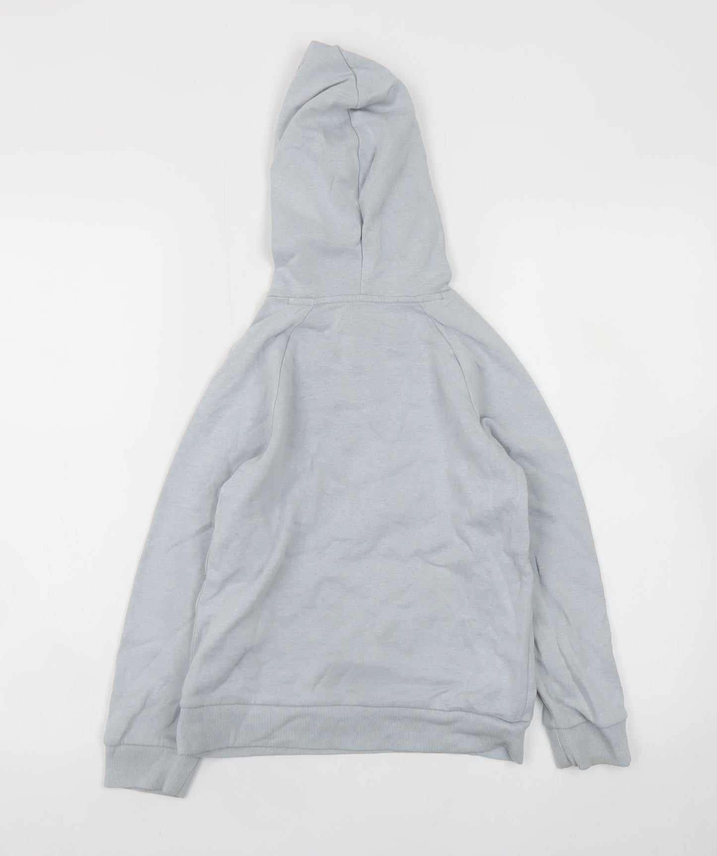 Under Armour Boys Grey Pullover Hoodie YSM 7-8 Years Fleece Sportswear