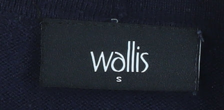Wallis Women’s Black Open Front Long Sleeve Knit Cardigan Size S