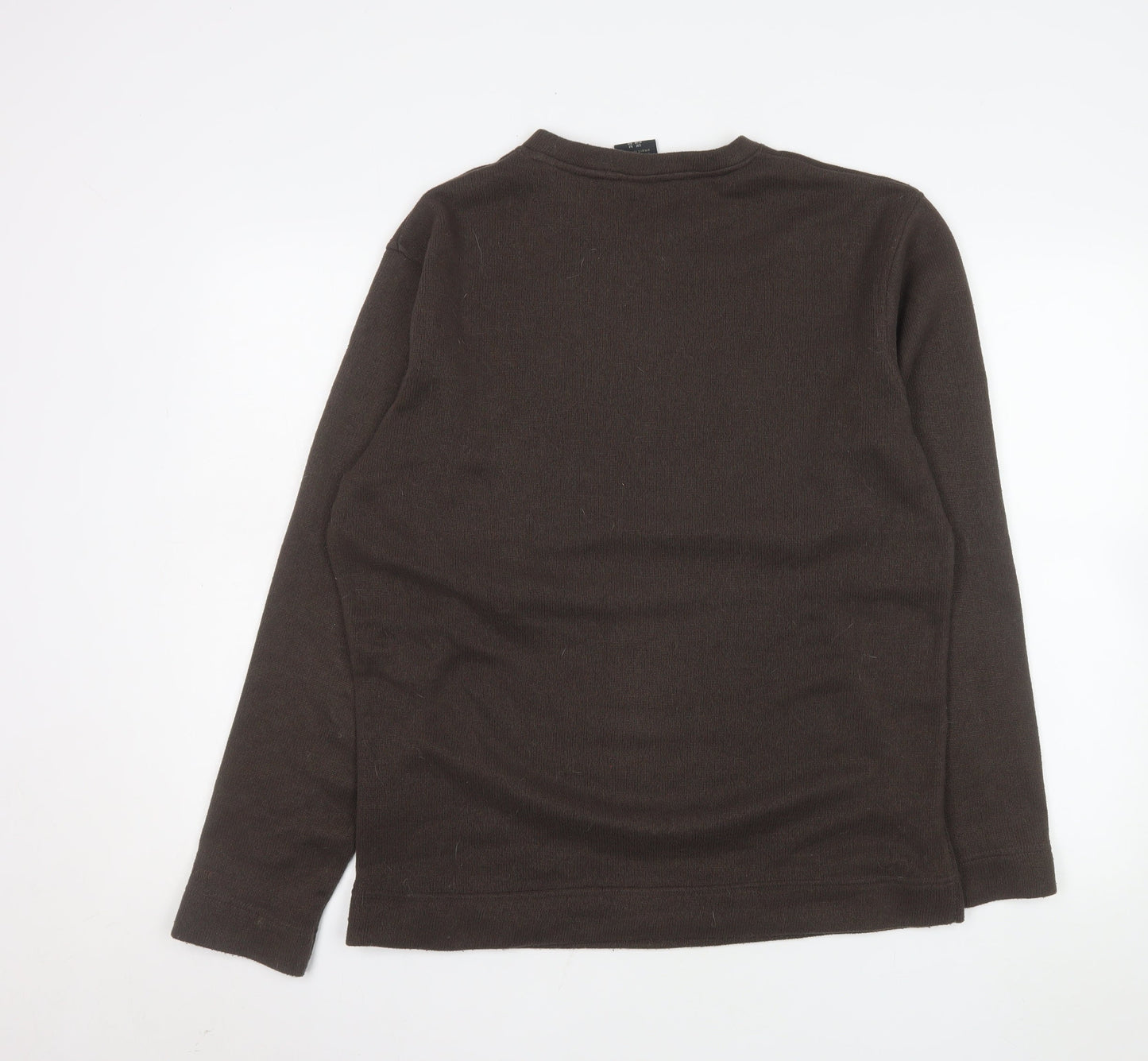 Craghoppers Men Brown Crew Neck Pullover Sweatshirt M Outdoor Style