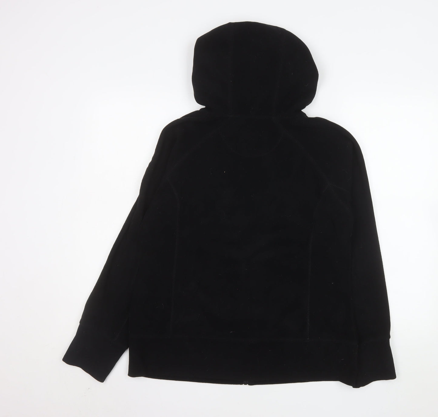 Calvin Klein Men’s Black Medium Hooded Fleece Zip Jacket
