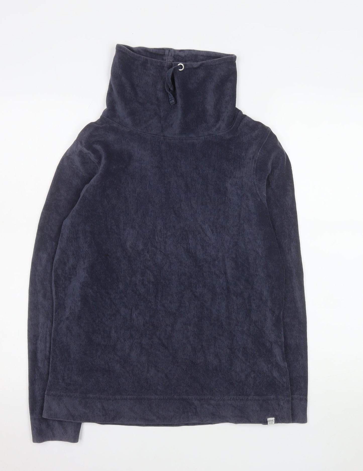 Regatta Women Navy Blue Fleece Pullover Hoodie UK 14