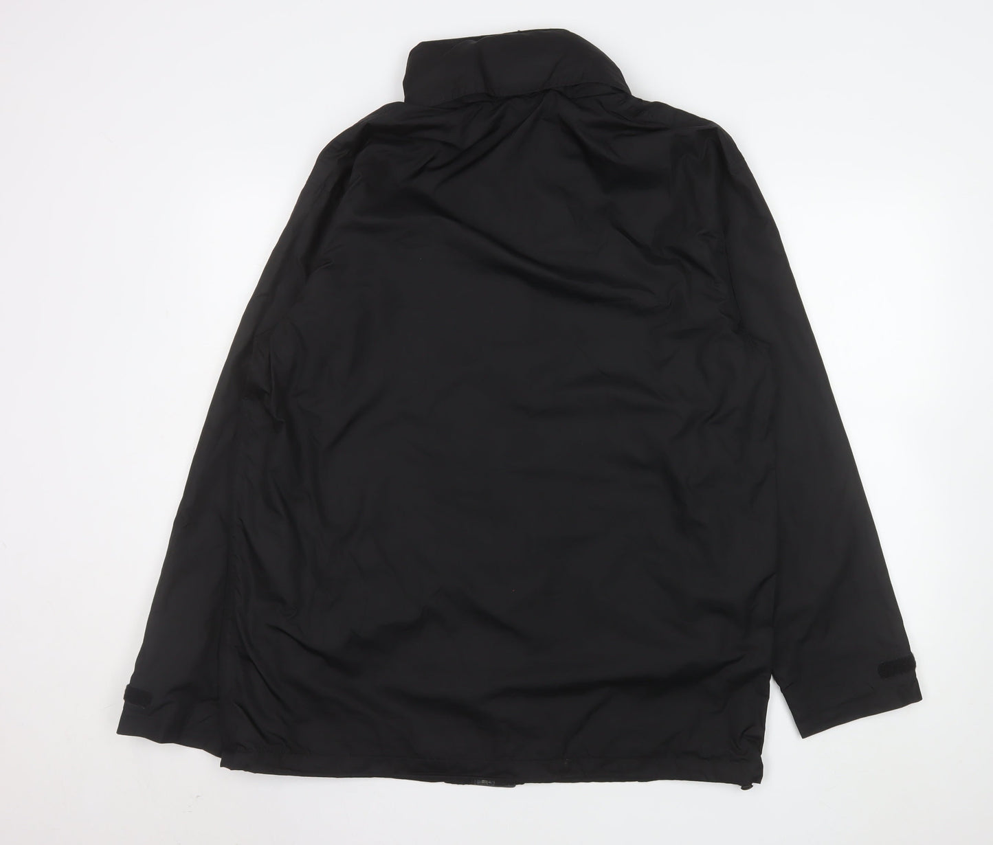 Boomerang Men's Black Polyester Hooded Parka Jacket Size 52