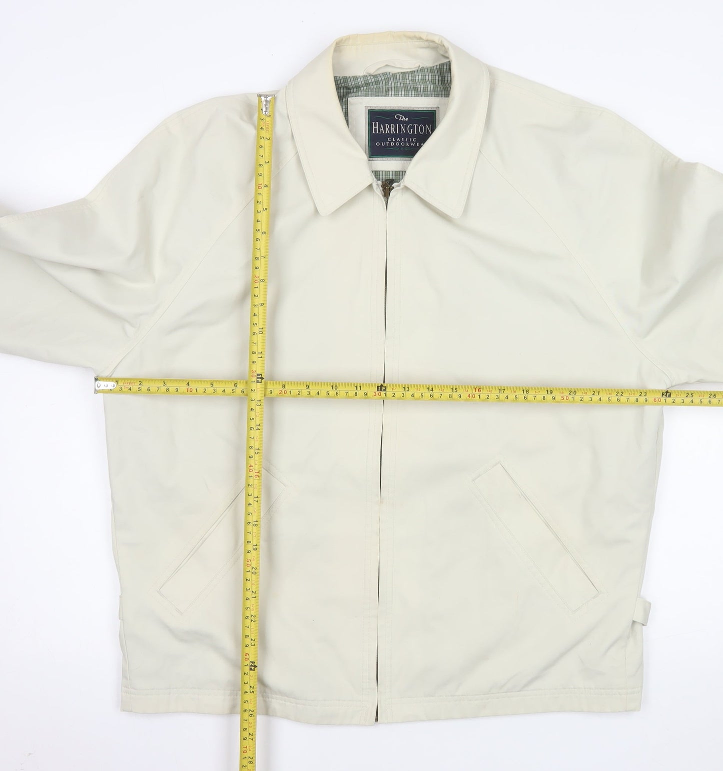 Marks and Spencer Men's Beige Harrington Basic Jacket M 38in