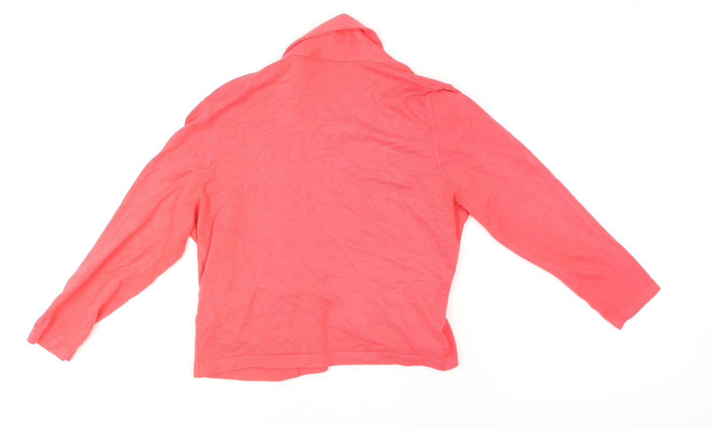 Precis Petite Women's Pink Open Front Cardigan Size S
