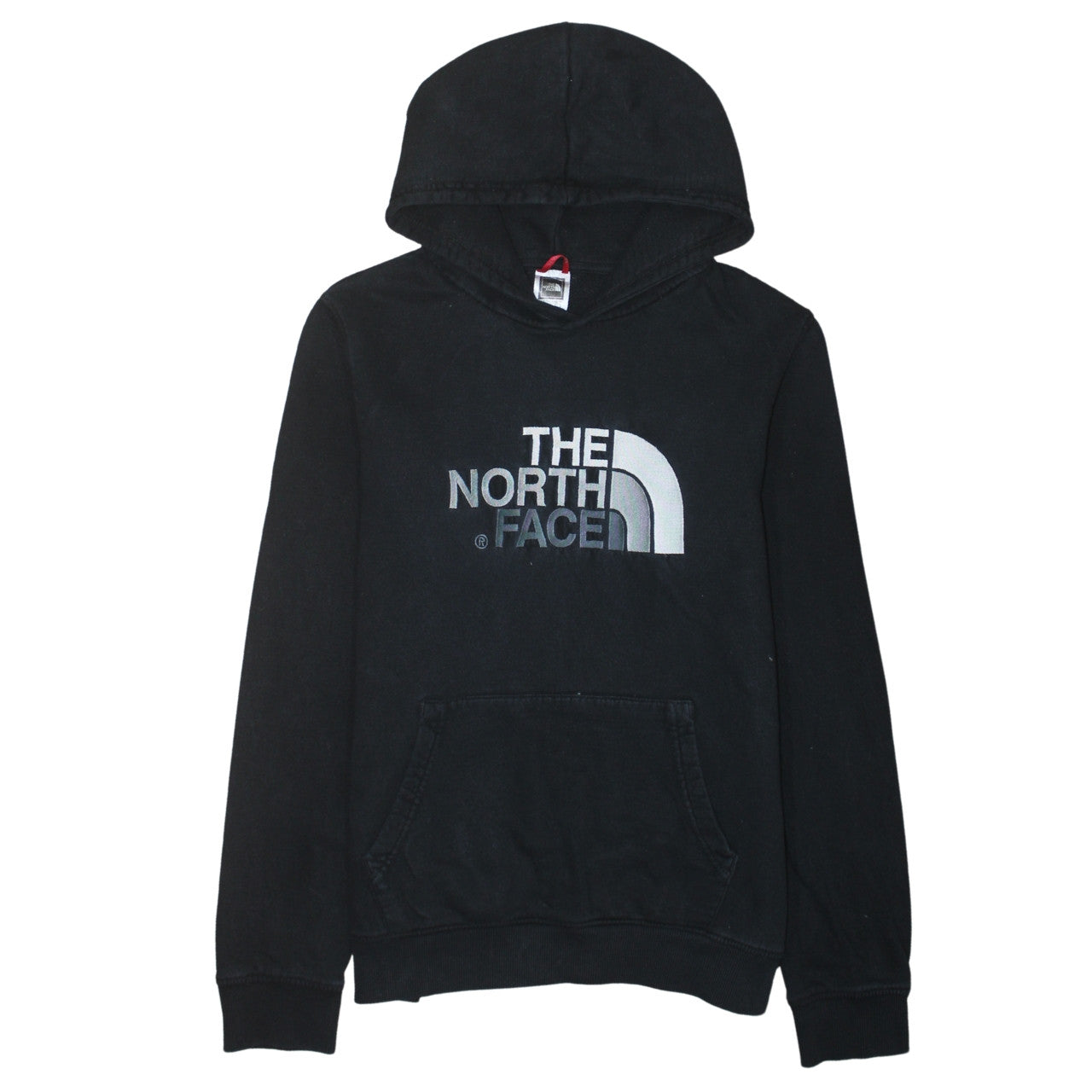 The North Face Boys Black XL Pullover Hoodie 100% Cotton Logo Design