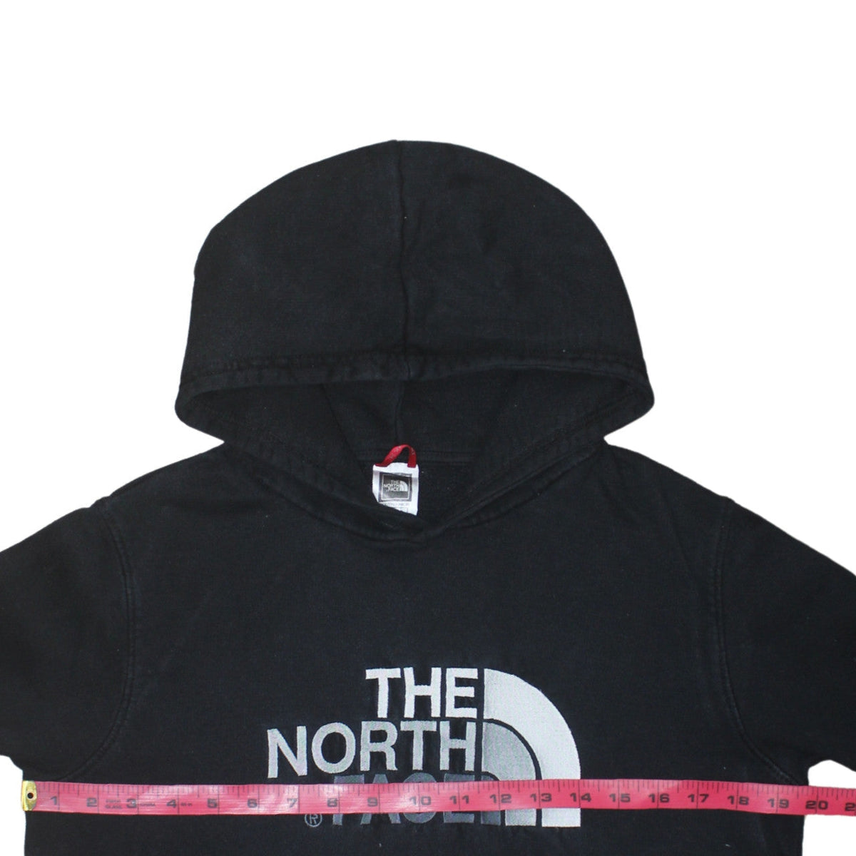 The North Face Boys Black XL Pullover Hoodie 100% Cotton Logo Design