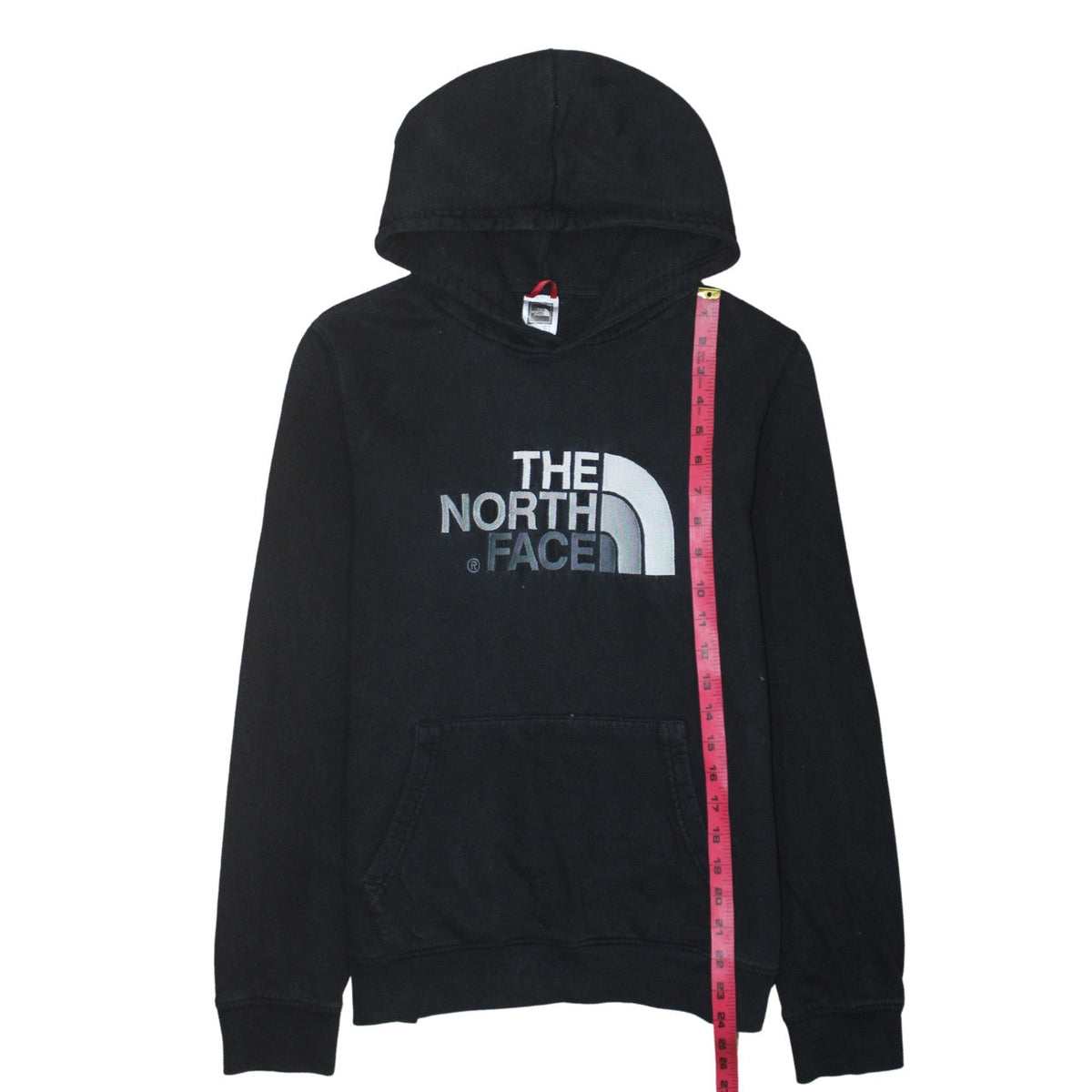The North Face Boys Black XL Pullover Hoodie 100% Cotton Logo Design