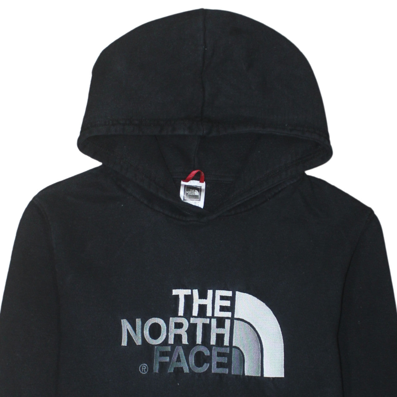 The North Face Boys Black XL Pullover Hoodie 100% Cotton Logo Design