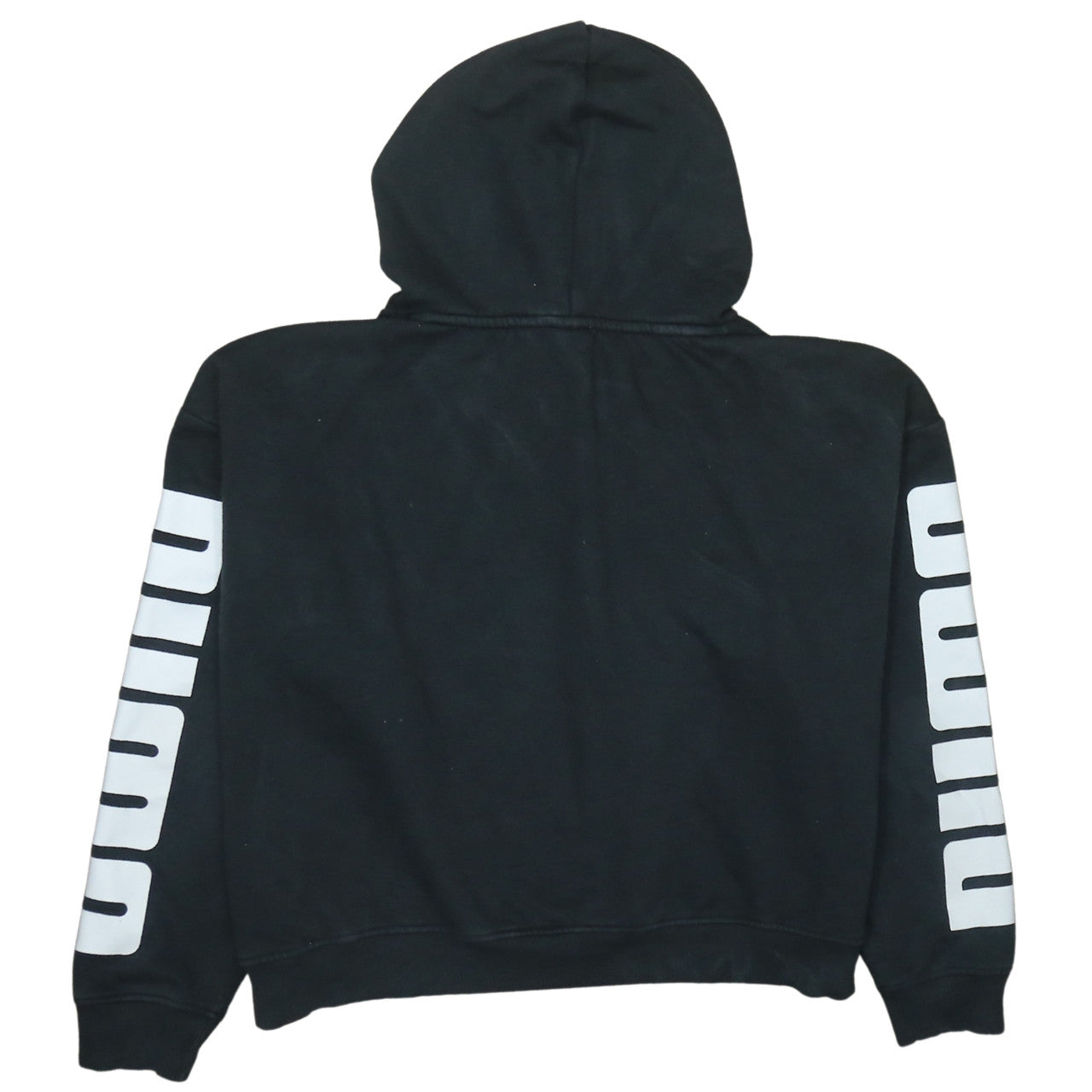 Puma Women's Black Hoodie XL Pullover Hooded Sweatshirt