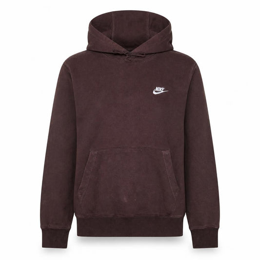 Nike Women’s Burgundy Pullover Hoodie Small Cotton Blend Fleece Sweatshirt