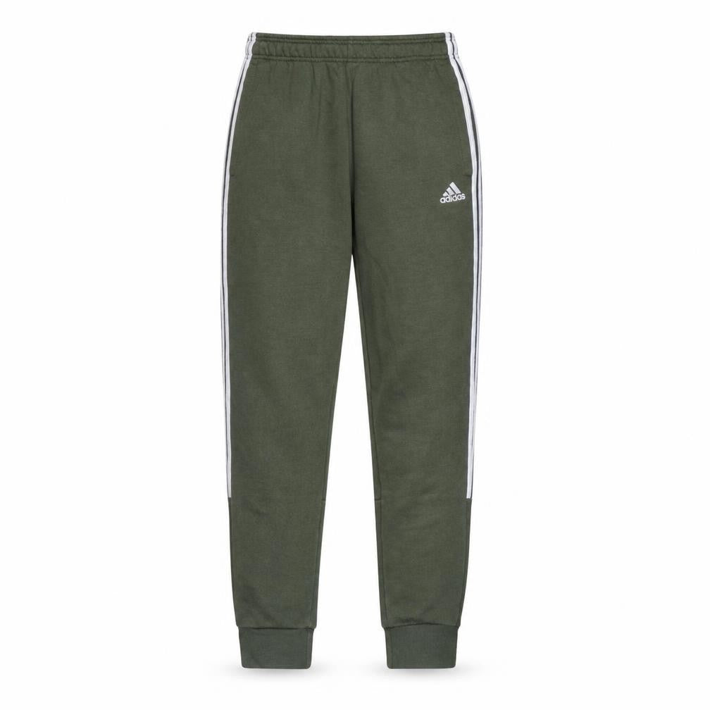 Adidas Men’s Green Jogger Trousers S Regular Fit Elastic Waist