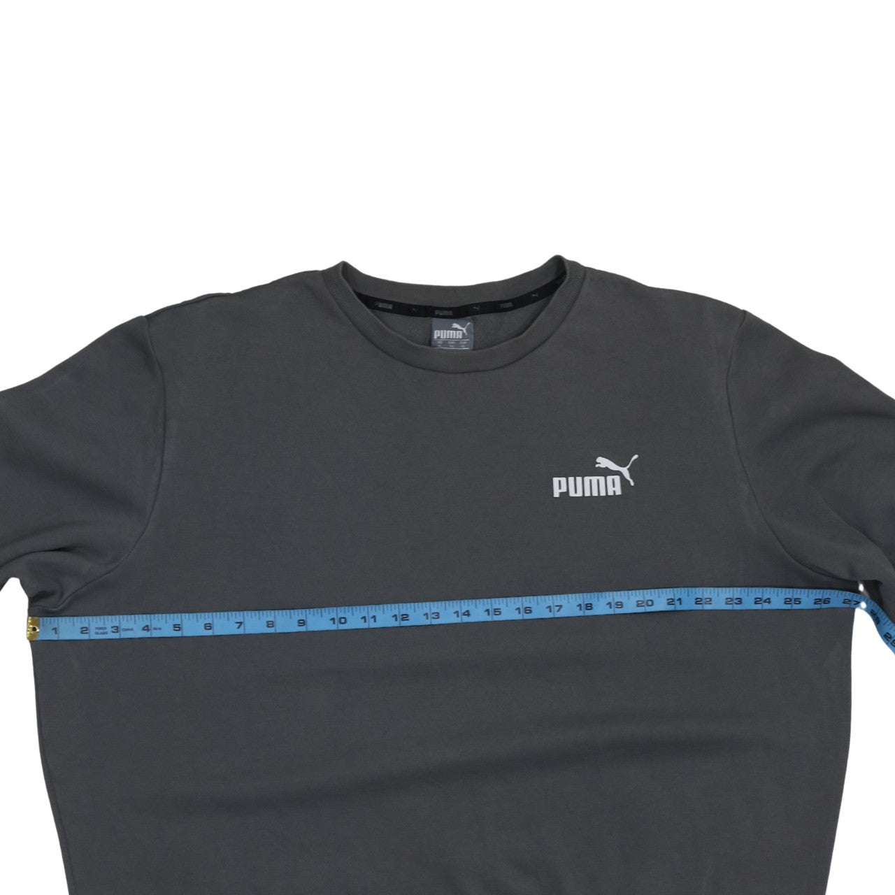 Puma Men's Grey XL Crew Neck Pullover Sweatshirt