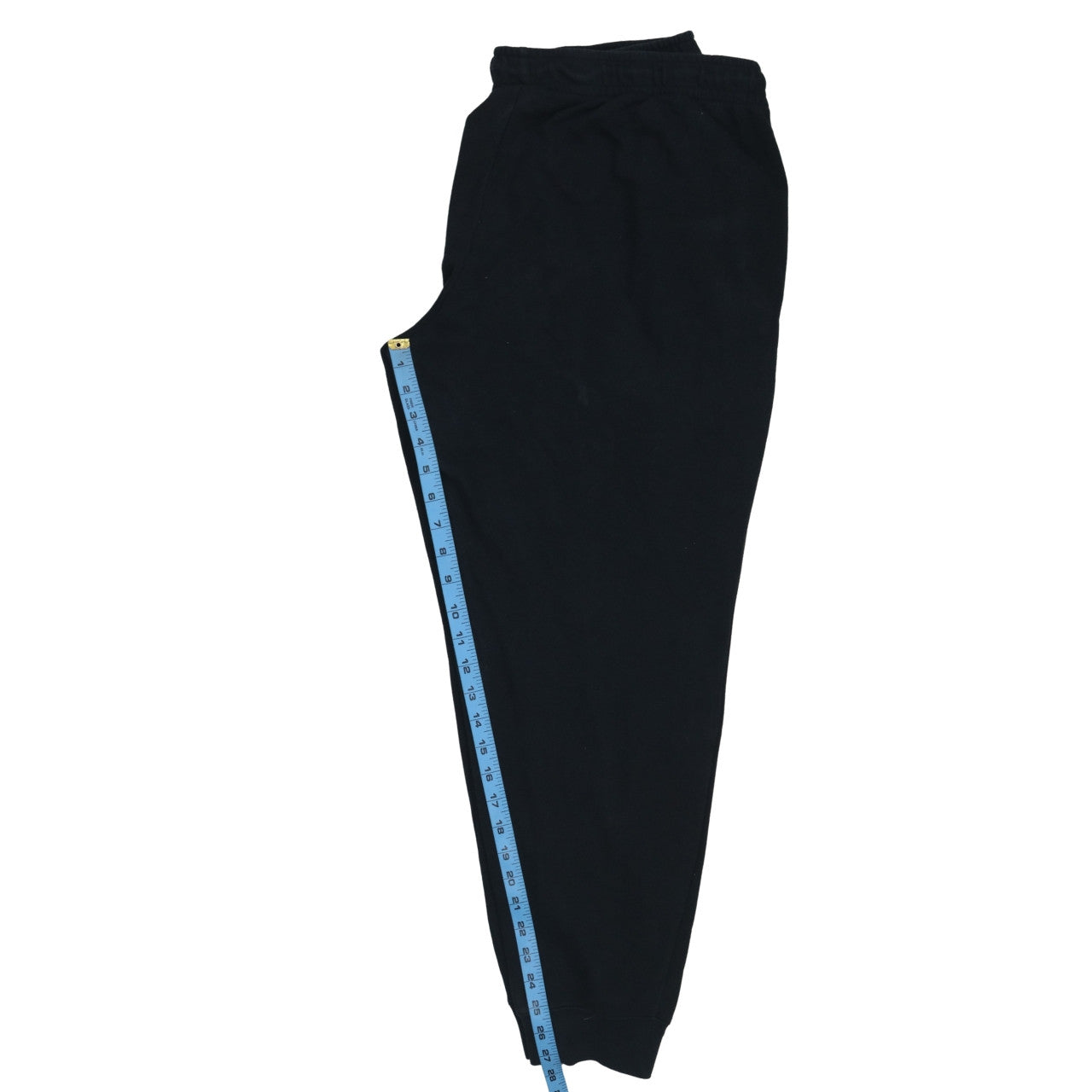 Nike Men's Black XL Fleece Jogger Sweatpants with Drawstring Waist